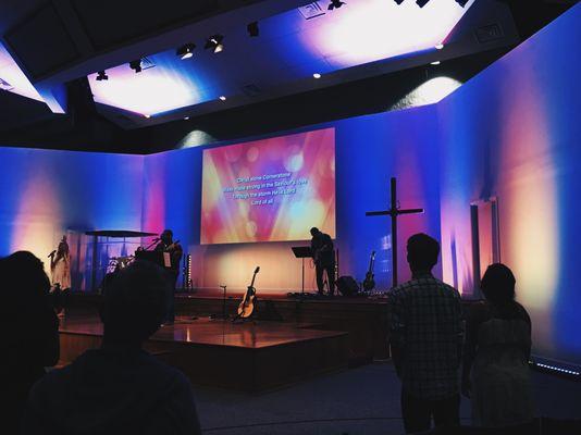 Passionate Eclectic worship.