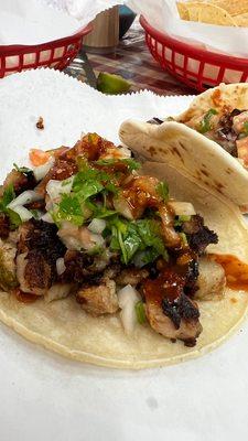 Chicharron Tacos