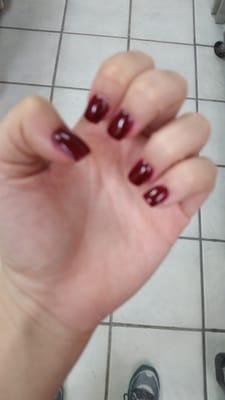 I love how my nails came out.