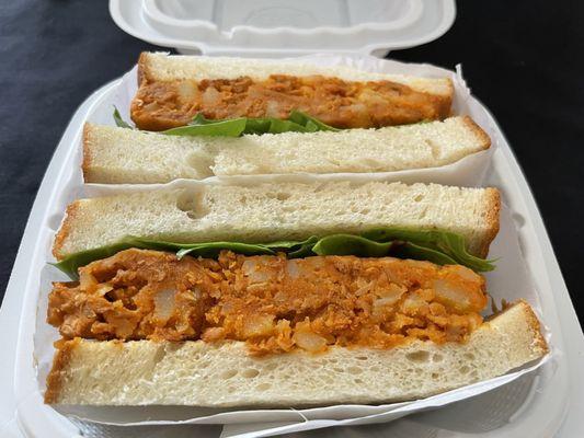 Soy chorizo potato sub