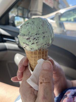 Mint and Chip! Delicious!!