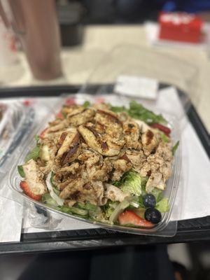 Market Salad + extra chicken