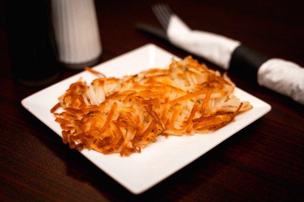 Perfectly crisp hash browns