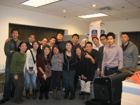 after our first service!