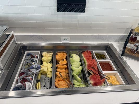 Fruits in the buffet