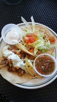 Taco Mondays ! Come down to the Flight Deck for pulled pork, chicken or ground beef tacos !