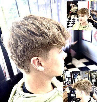 Fades, Cuts and Tapers custom to you!  Our barbers are craftsman adding modern style to old school  barbering.
