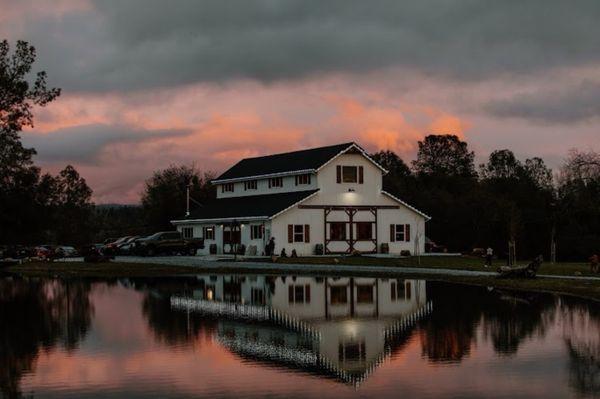 The White Barn At Powell Ponds