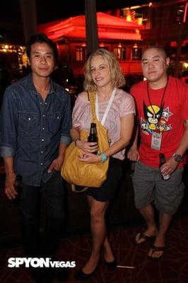 Actor David Huynh, Angela H. and me at Benihana for the SDAFF After Party