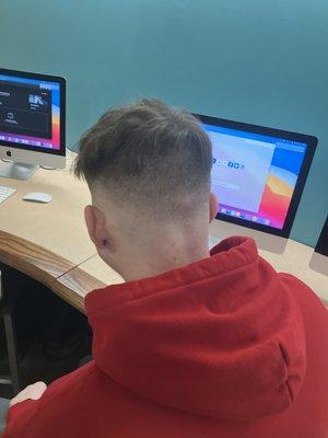 My boy got faded up by helen keller