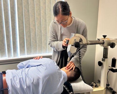 Upper Cervical Adjustment.