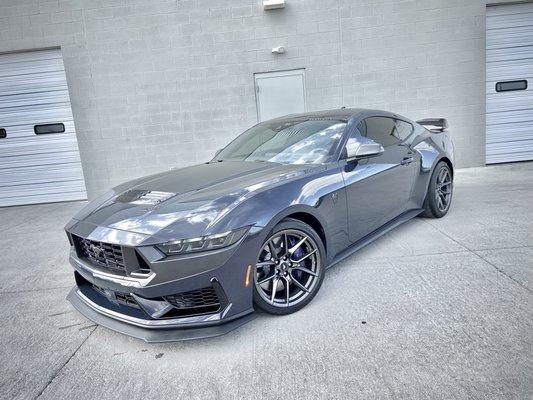 2024 Mustang Dark Horse | Full Ceramic Tint, Full Frontal PPF & Coating.