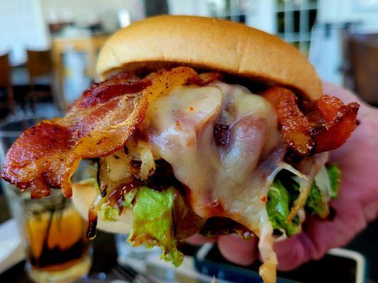 Husband raved about this Hole in one burger!