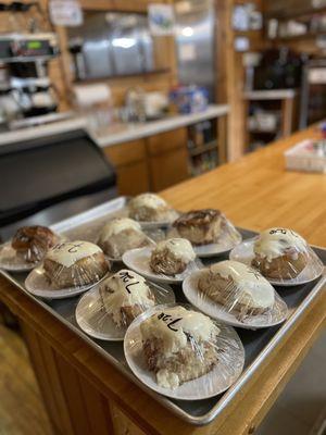 Cinnamon/ caramel rolls