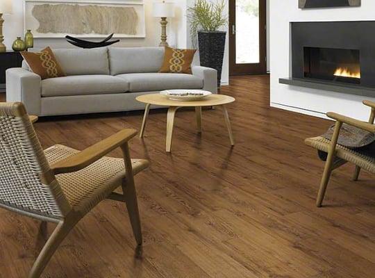 Luxury Vinyl Plank - Gunstock - 90¢ sq ft - in stock