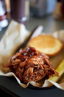 The beautiful Pulled Pork Sandwich