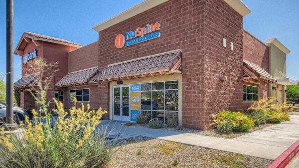 NuSpine Chiropractic provides a warm and welcoming space for all clients.