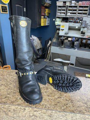 After I replaced the vibram soles