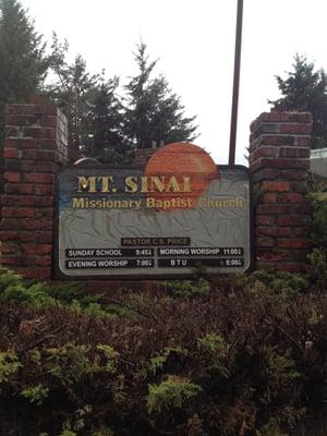 Mt Sinai Baptist Church