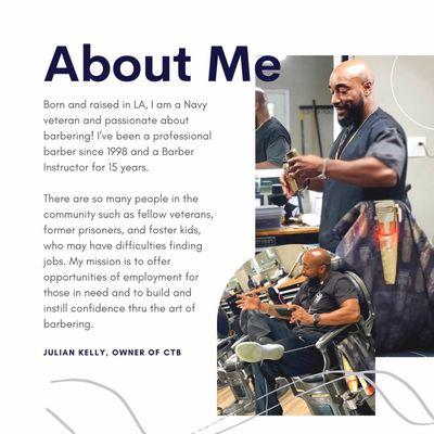 Confidence Thru The Art of Barbering