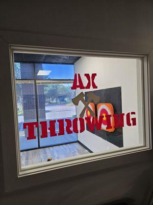 Kid safe ax throwing