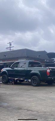04 Tundra getting serviced brakes