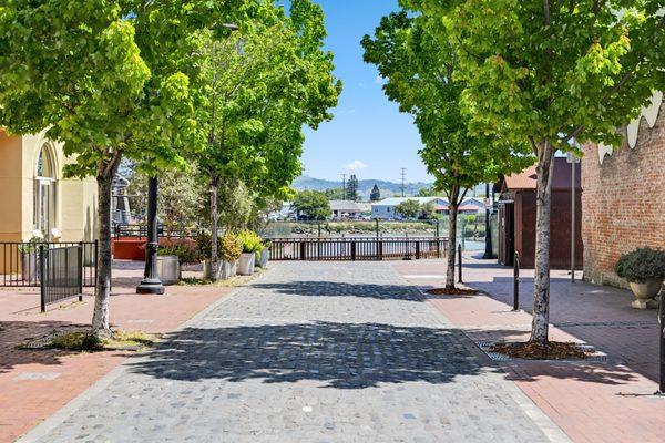 Downtown Petaluma blends historic charm with modern shops, cafés, and a vibrant atmosphere, offering a walkable escape with riverfront views