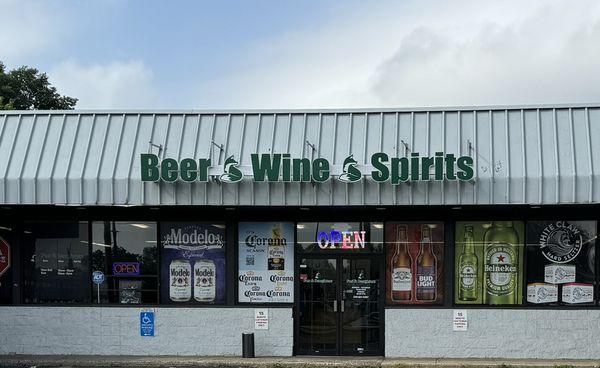 Fox & Daughters Beer Wine & Spirits...located next to Dunkin Donuts, Across from Walmart