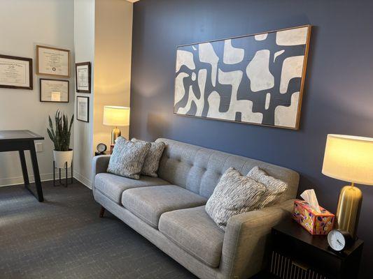 A safe and confidential space.