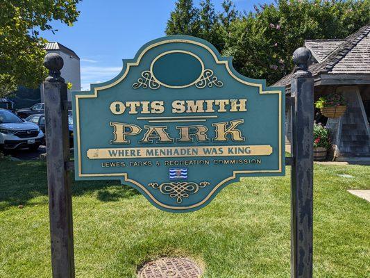 Mayor Otis Smith Park, Lewes