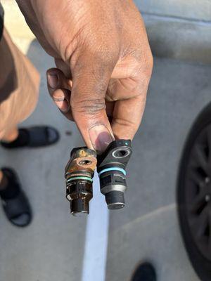 Camshaft position sensor replacement