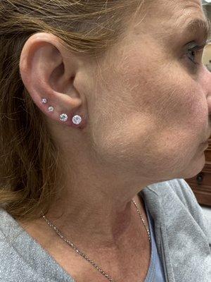 Proper spacing and correct size