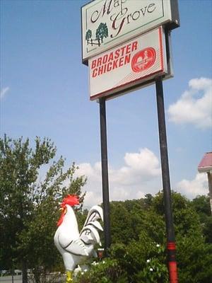 Rooster marks the spot in Unicoi.