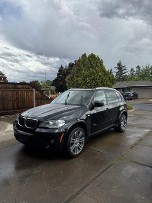 newly purchased bmw x5