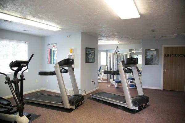 Stay fit while living at Rock Creek Apartments in Omaha NE