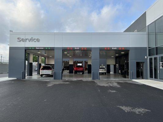 South Park Nissan Service dept