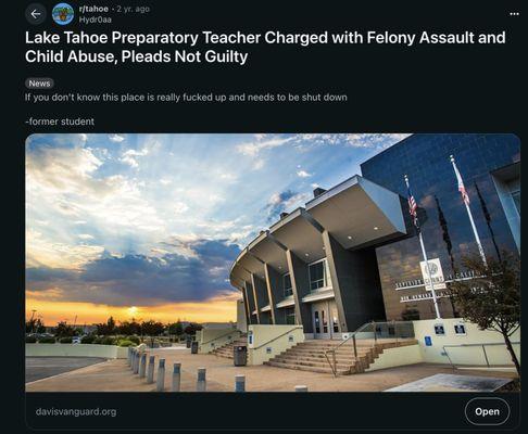 Lake Tahoe Preparatory School