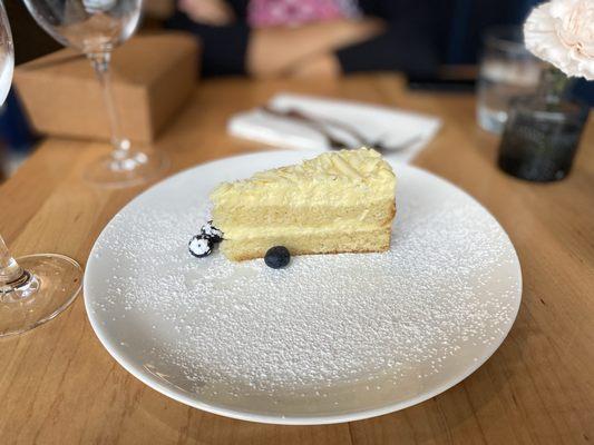 Delicious limoncello marscapone cake