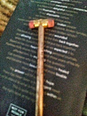 I found this double headed eraser pencil. Bratton's Woodcraft is labeled on the pencil. Never saw one before couldn't find anything online