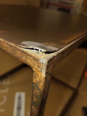 Damaged goods from movers