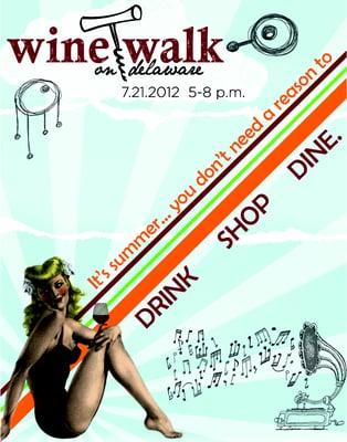Wine Walk on Delaware