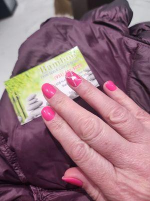 My valentine nails!!