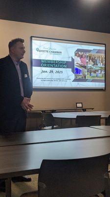 New member orientation