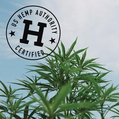 Our products are US Hemp Authority Certified!