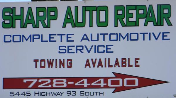 Sharp Auto Repair & Towing