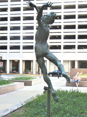 Flying by Zenos Frudakis 1987