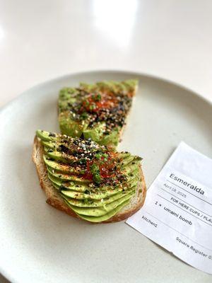 Umami Avocado Toast
