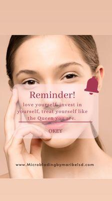 Invest in yourself, you deserve it !