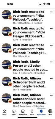 Rich Roth is busy at work today!