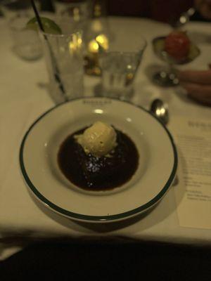 Sticky toffee pudding